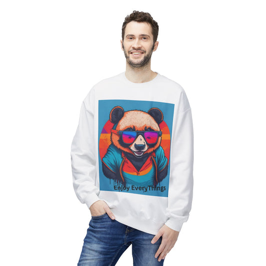 Cool Panda Retro Sweatshirt – Enjoy Everything