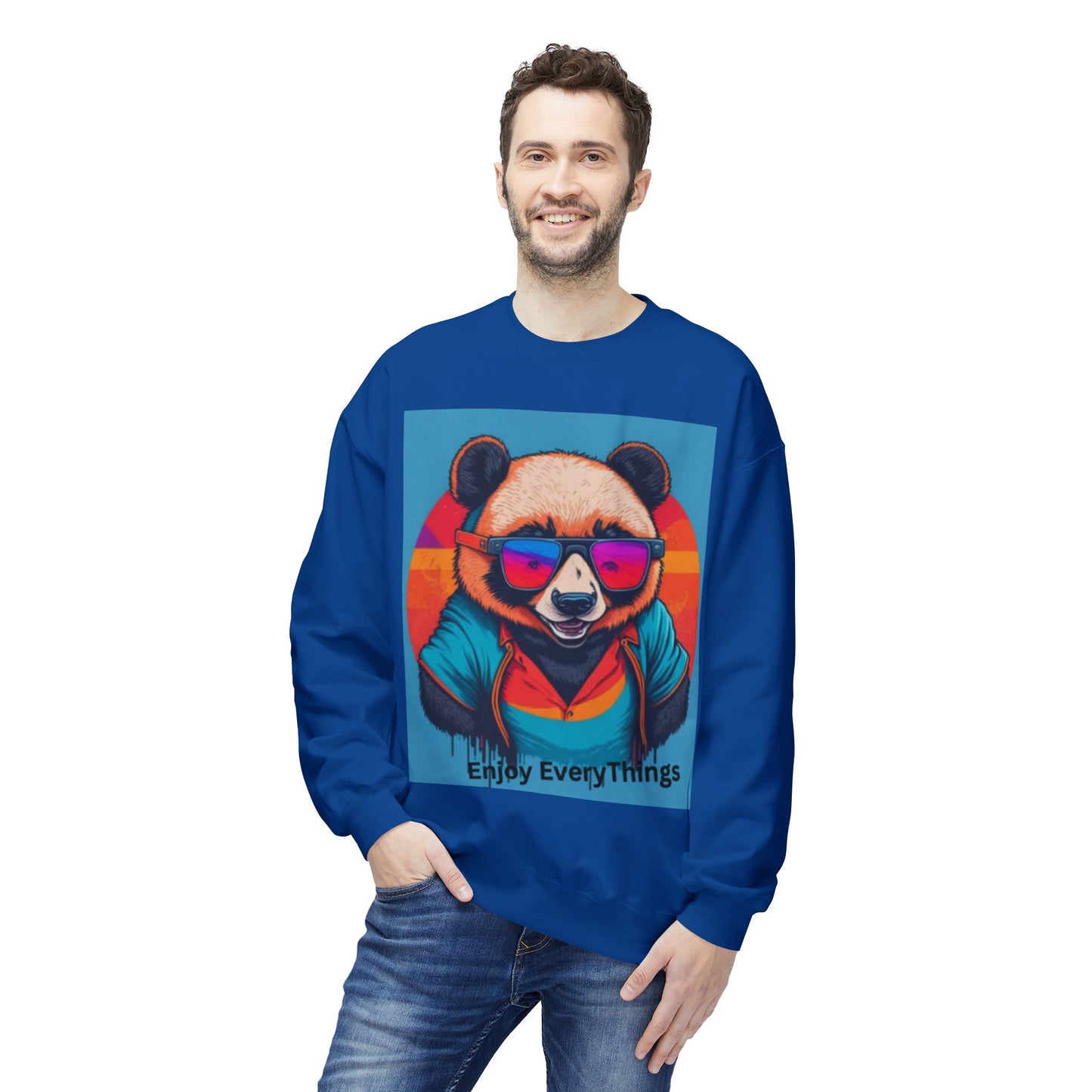 Cool Panda Retro Sweatshirt – Enjoy Everything