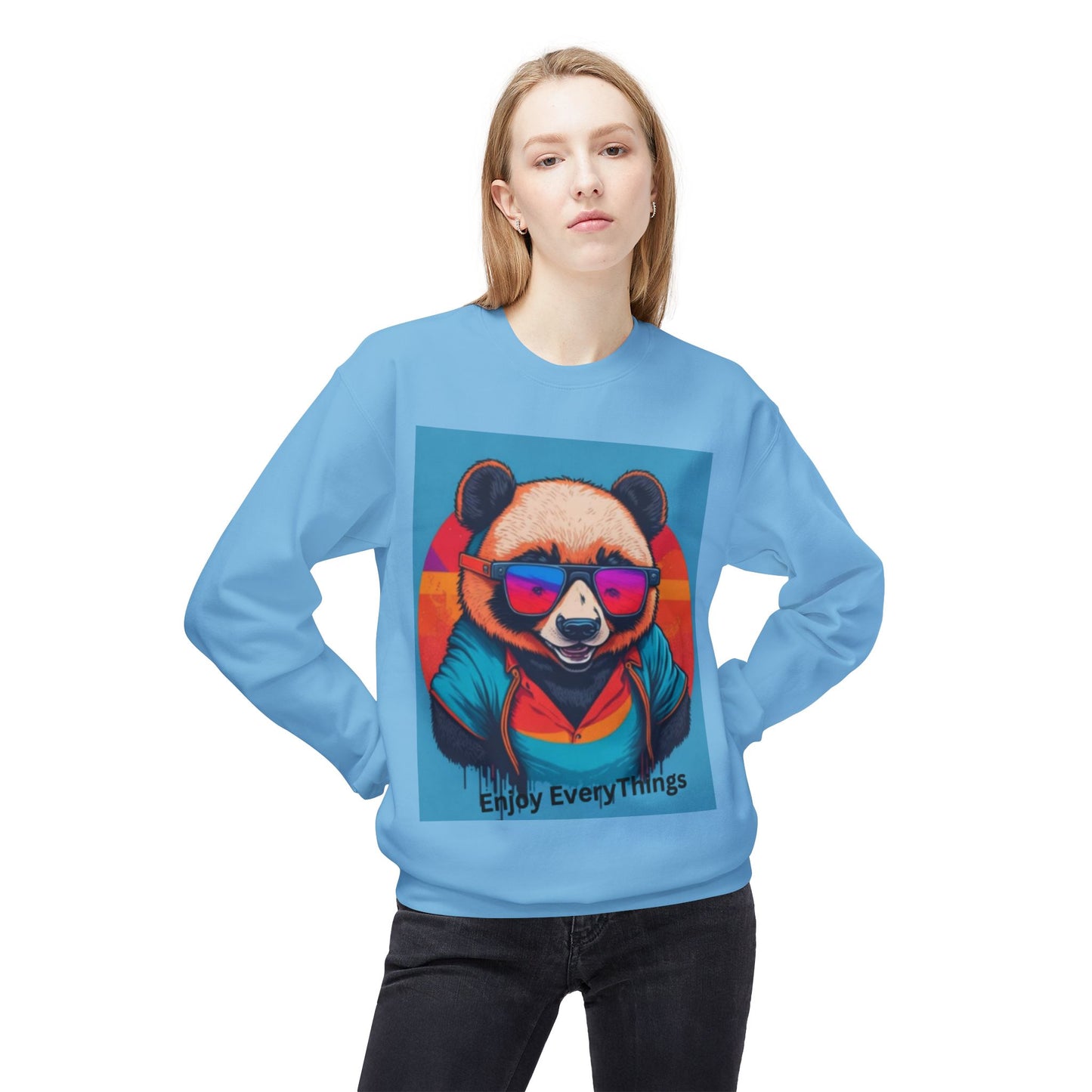 Cool Panda Retro Sweatshirt – Enjoy Everything